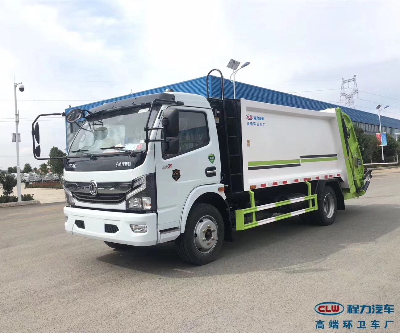 東風多利卡國六8-9方壓縮垃圾車