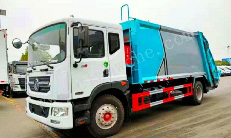東風D9型17方壓縮式垃圾車
