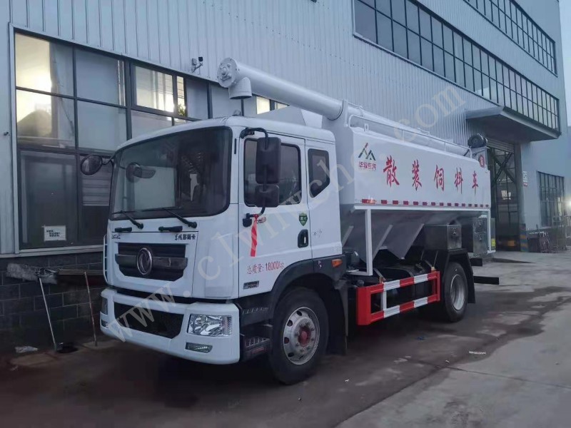 東風D9多利卡22方散裝飼料運輸車  散裝飼料運輸車  價格  報價 廠家
